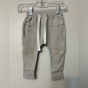 Little Bipsy Older grey joggers Size 6-12m